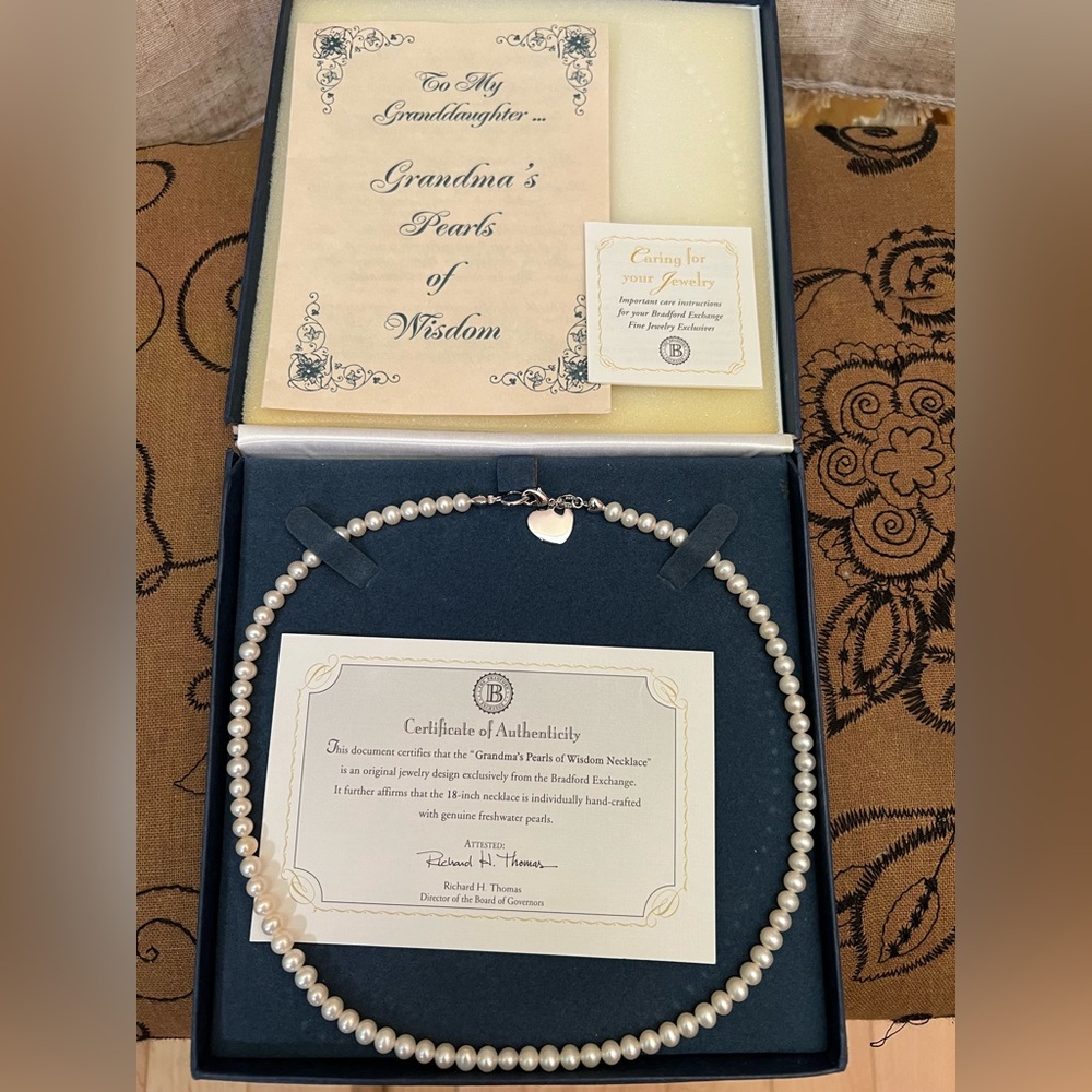 Grandma's Pearls Of Wisdom Necklace